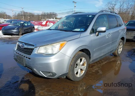 2014 Subaru Forester 2.5I Premium из США, поврежденный, VIN JF2SJAEC0EH523897